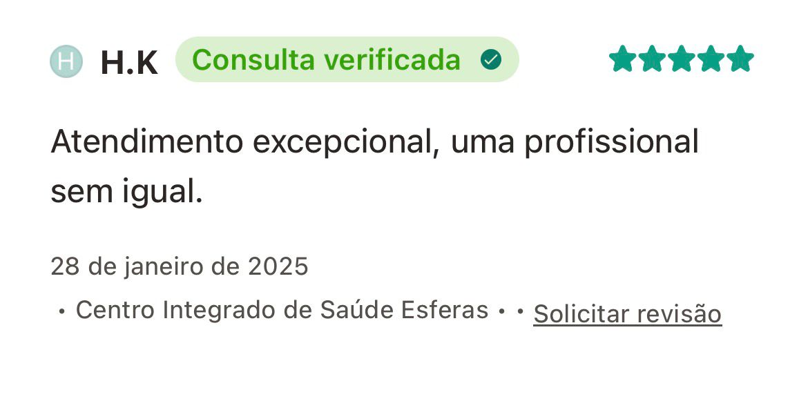 Depoimento de paciente 9